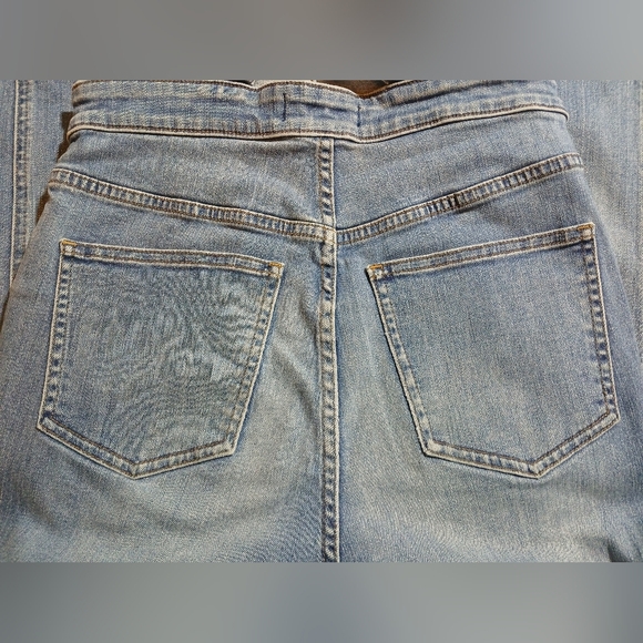 Madewell Skinny Denim Overalls Elmridge Drop Hem Edition, Indigo Size S - Picture 3 of 8